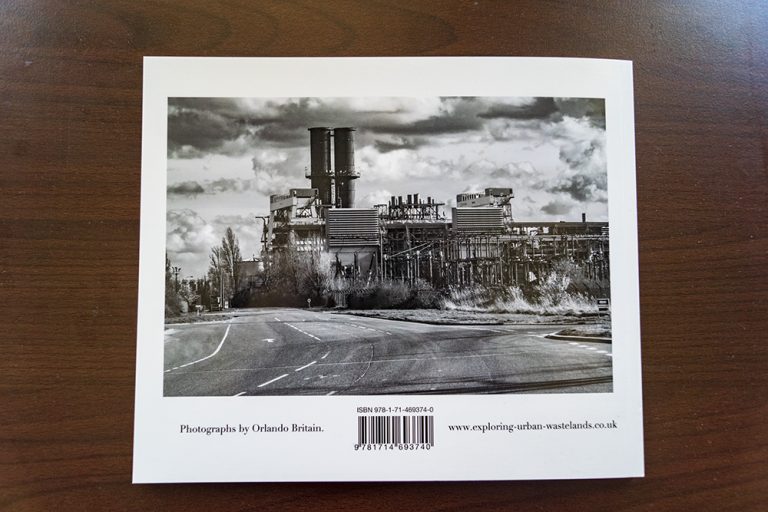 Exploring Urban Wastelands Book - Back Cover